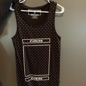 Pink dolphin tank top